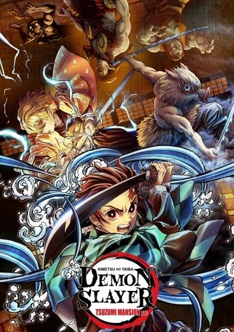 دانلود فیلم Demon Slayer: Kimetsu no Yaiba - Tsuzumi Mansion Arc 2021
